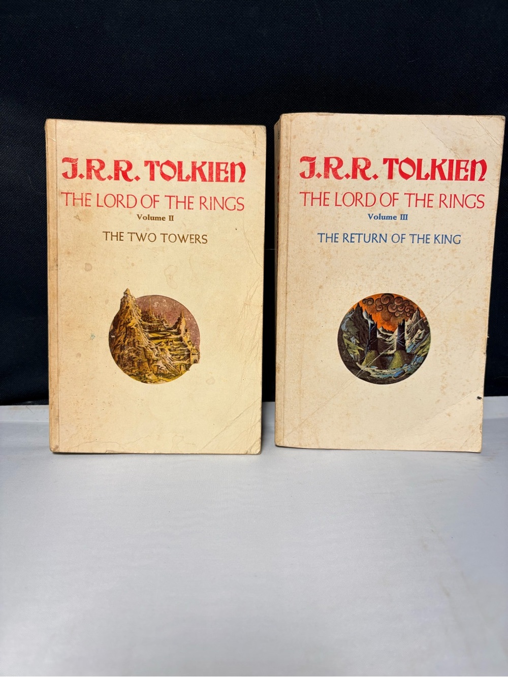Lord of the Rings,TRILOGY/ 1975 Special Edition Ballantine Books 2 and 3